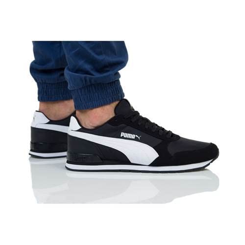 Thumbnail 1 de PUMA Unisex ST Runner v2 NL en Puma Black-Puma White (44.5 EU): sneakers para asfalto y uso diario
