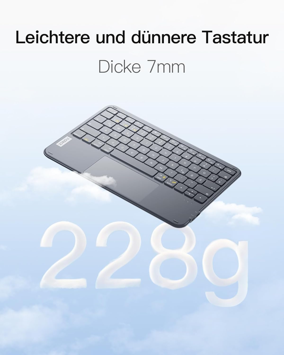 Thumbnail 2 de Inateck KB01105 Tablet Tastatur 228 g