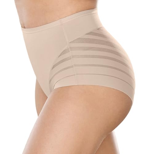 Detalle de Leonisa Braga Faja Reductora de Abdomen sin Costuras para Mujer – Braga Moldeadora con Encaje