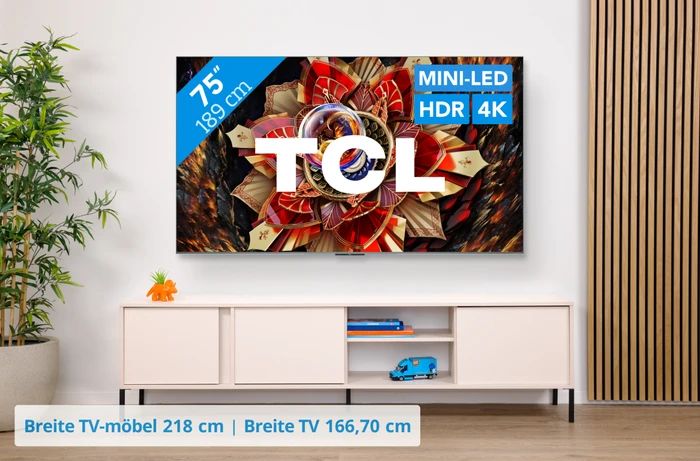 Thumbnail 44 de TCL 75 Zoll QD Mini LED C9K 4K Set + Q85H PRO