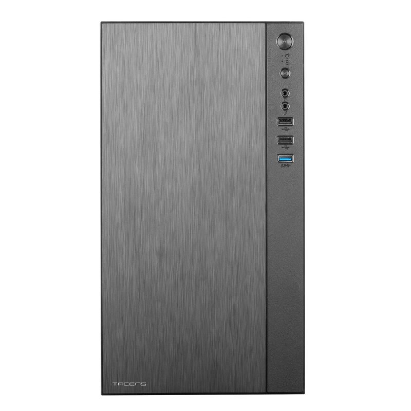 Detalle 2 de Tacens Anima ACX500 USB 3.0 Negra + Fuente 500W: caja premium con buena refrigeración para PC compacto