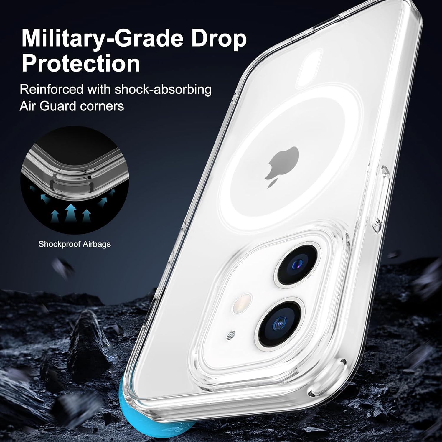 Thumbnail 3 de XTCASE Coque iPhone 12 Magnétique