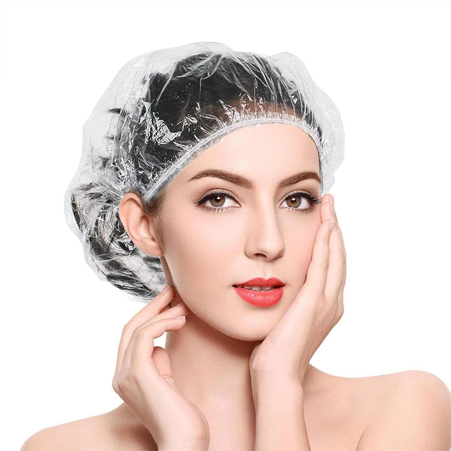 Detalle de AOGOE 100PCS Cuffie Doccia 42cm