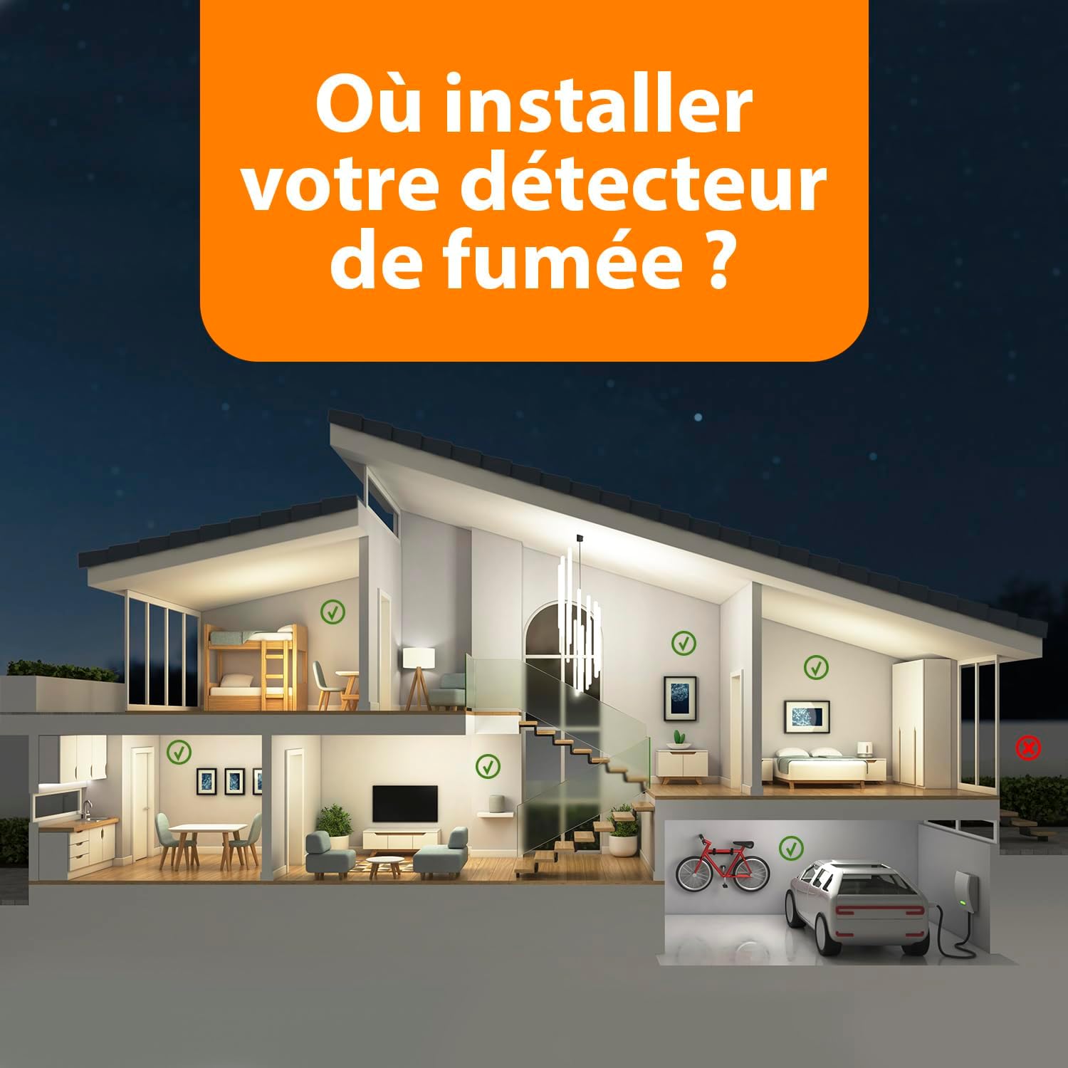 Thumbnail 3 de Smartwares FSM-11516 détecteur de fumée 10 ans 🚨