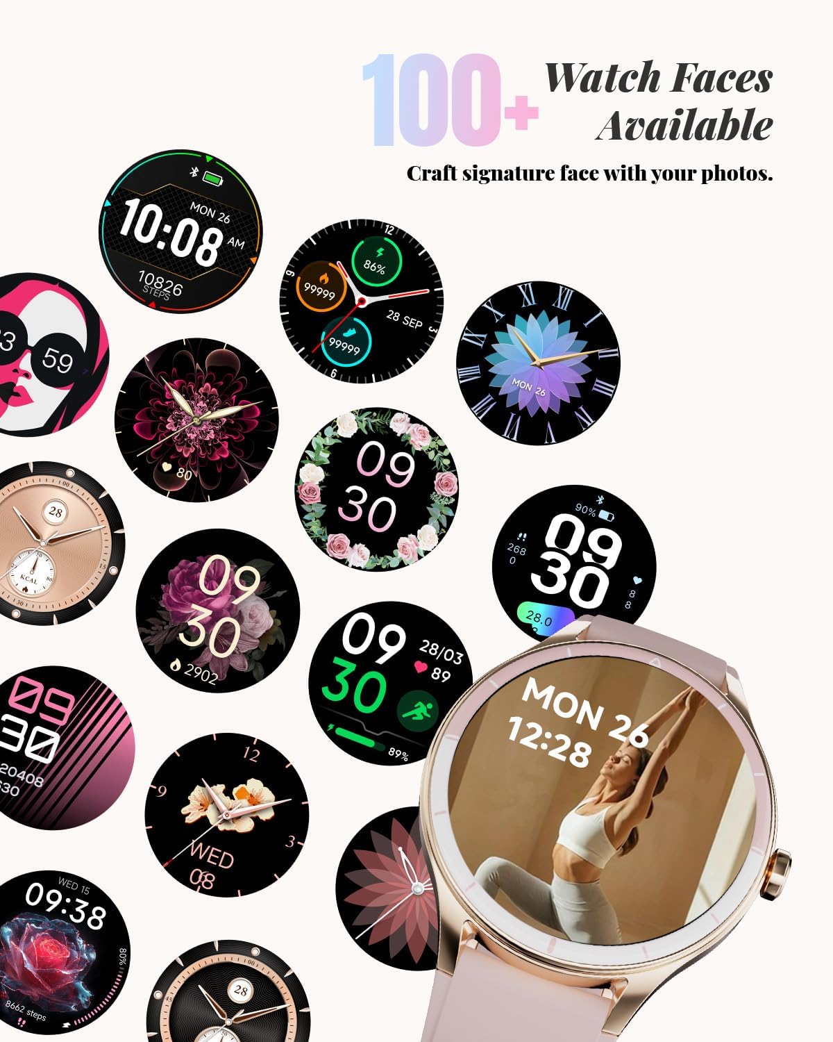 Thumbnail 6 de TOOBUR Smart Watch for Women pink