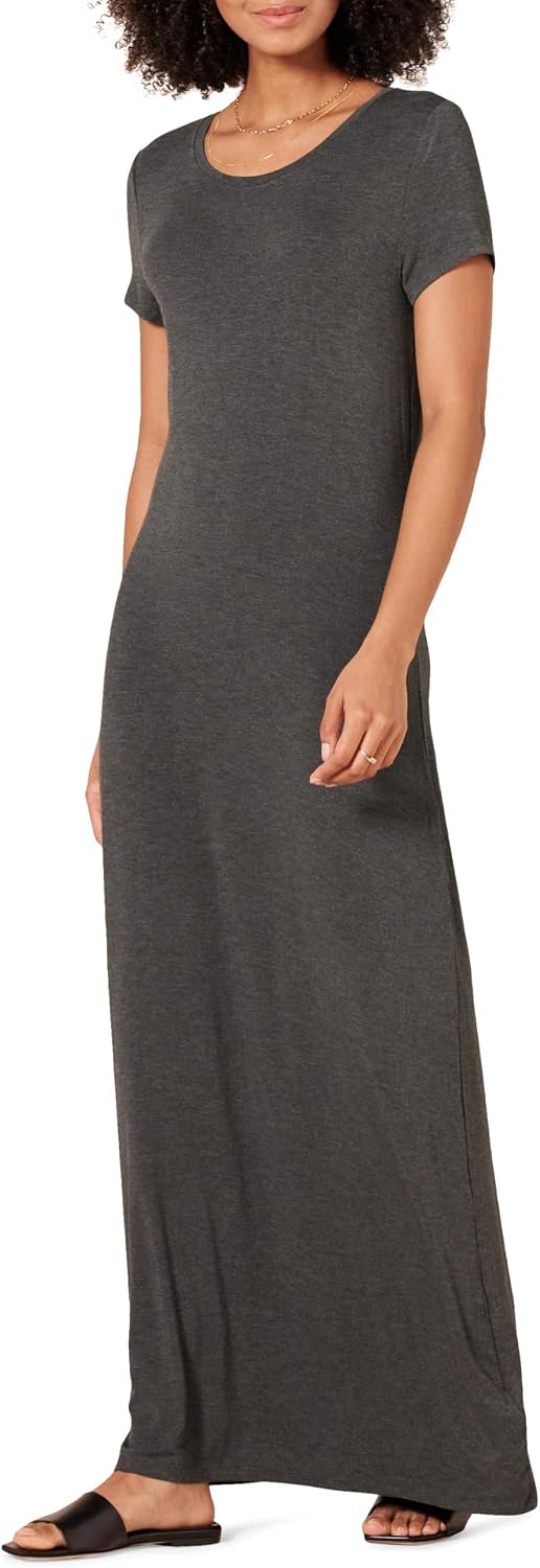 Thumbnail 6 de Amazon Essentials Short-Sleeve Maxi Dress, 134.6 cm