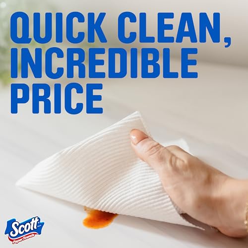Detalle de Scott Paper Towels, Choose-A-Sheet: 6 Double Rolls (108 Sheets per Roll)