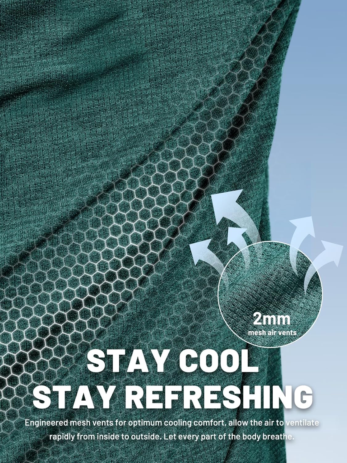 Thumbnail 5 de MIER Men's UPF 50+ Sun Protection Hoodie Long Sleeve with Hood and Thumbholes