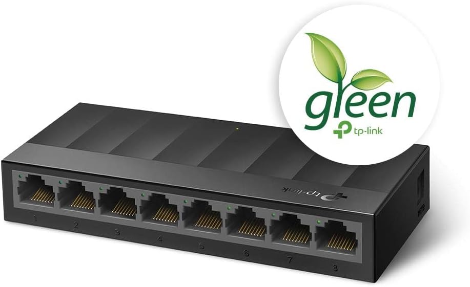 Detalle 2 de TP-Link LS1008G 8-Port Gigabit Switch
