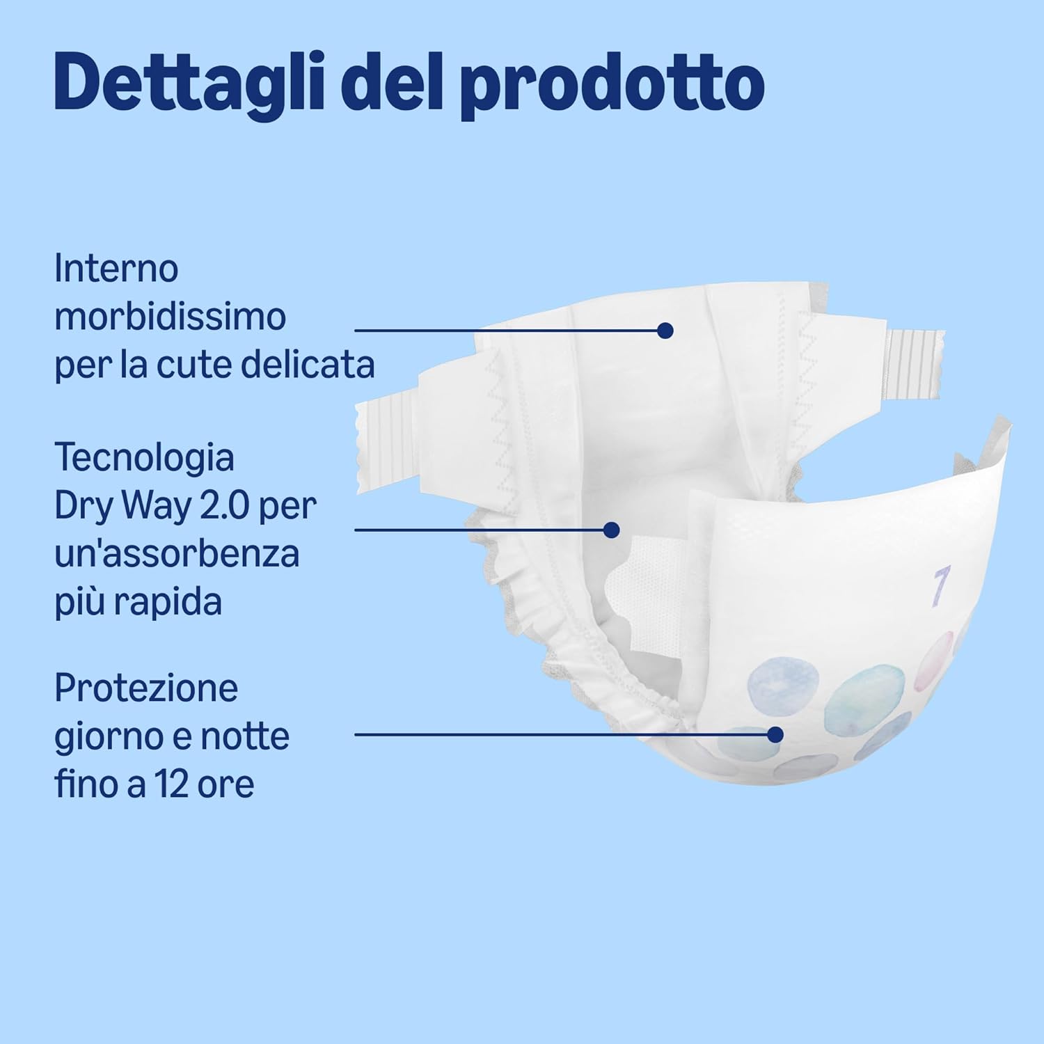 Detalle de By Amazon - 112 Ultra Dry Nappies, Taglia 7 (oltre 17 kg) – Quota multipack 2x56