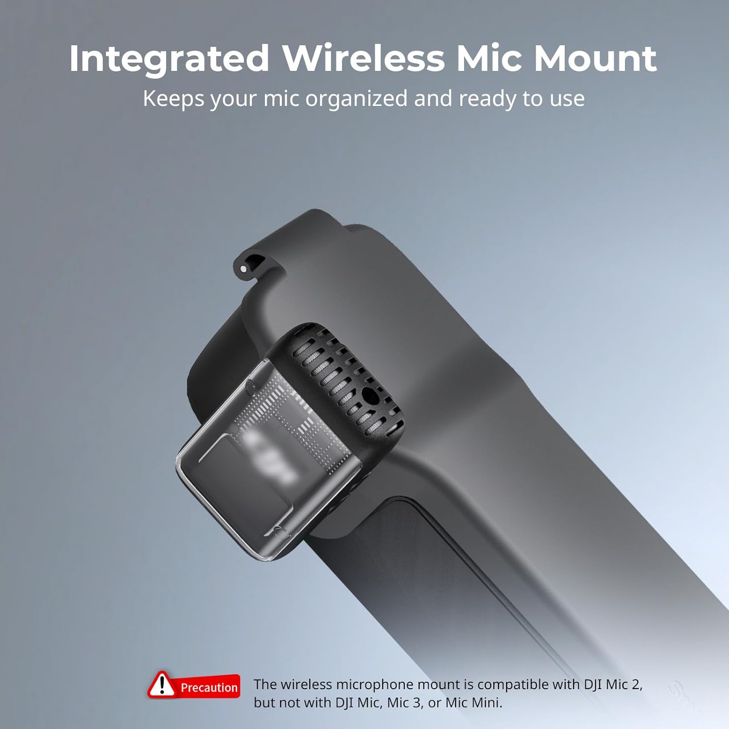 Detalle de SmallRig Étui de protection rigide pour DJI Osmo Pocket 3 (5610) — rangement pour 2 filtres, 2 cartes TF et micro sans fil