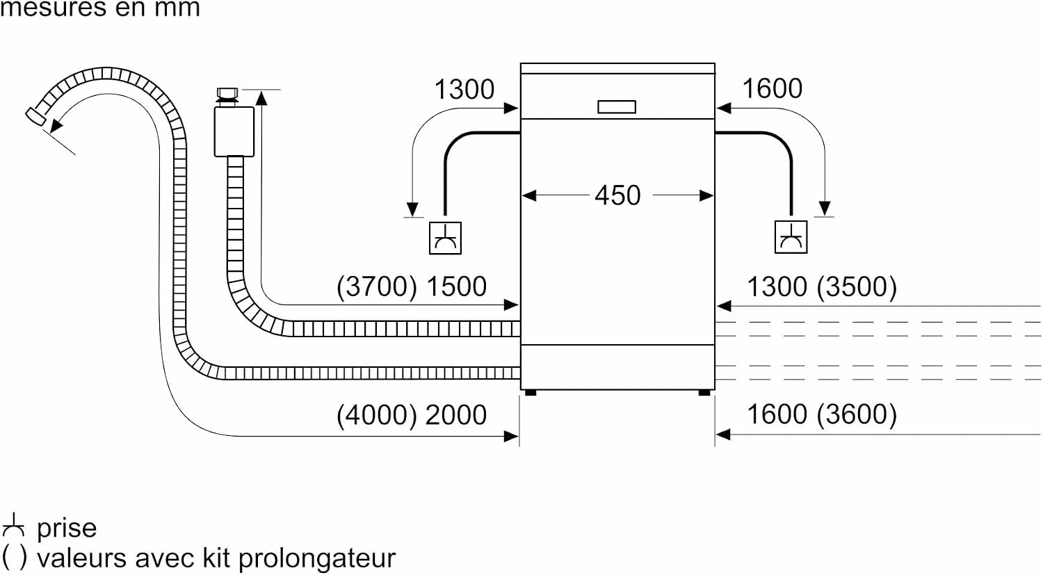 Detalle 2 de Bosch SPS4EMW17E: Lave-vaisselle 60 cm pose libre, Série 4 – performance et flexibilité en silence
