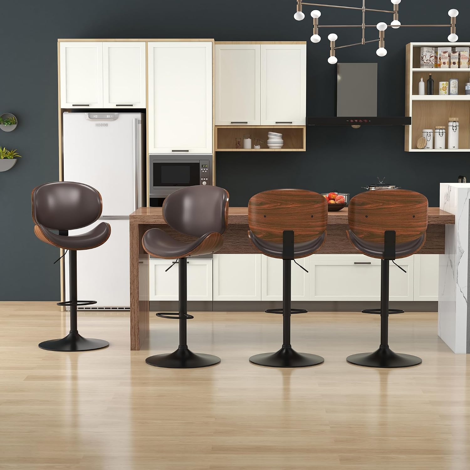 Detalle de KCC Bar Stools with PU Upholstery