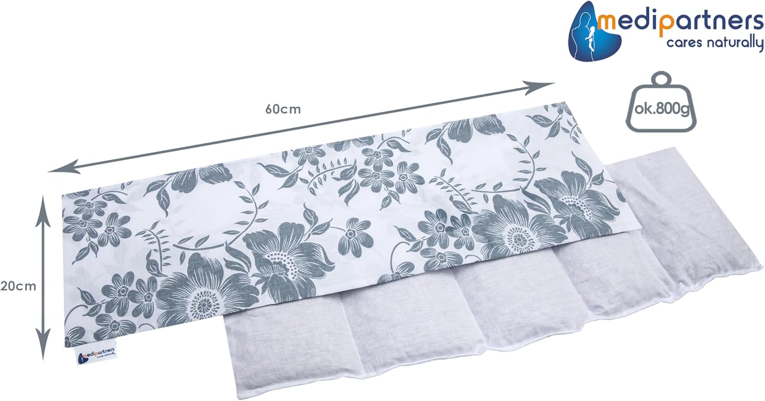 Detalle de Medi Partners coussin chauffant noyaux de cerise 60x20 cm