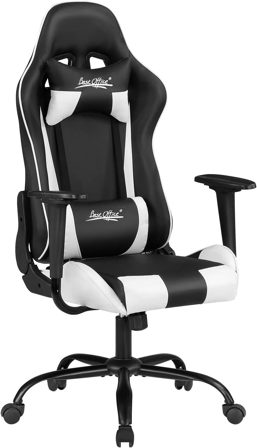 Detalle de BestOffice gaming chair, 250 lb capacity