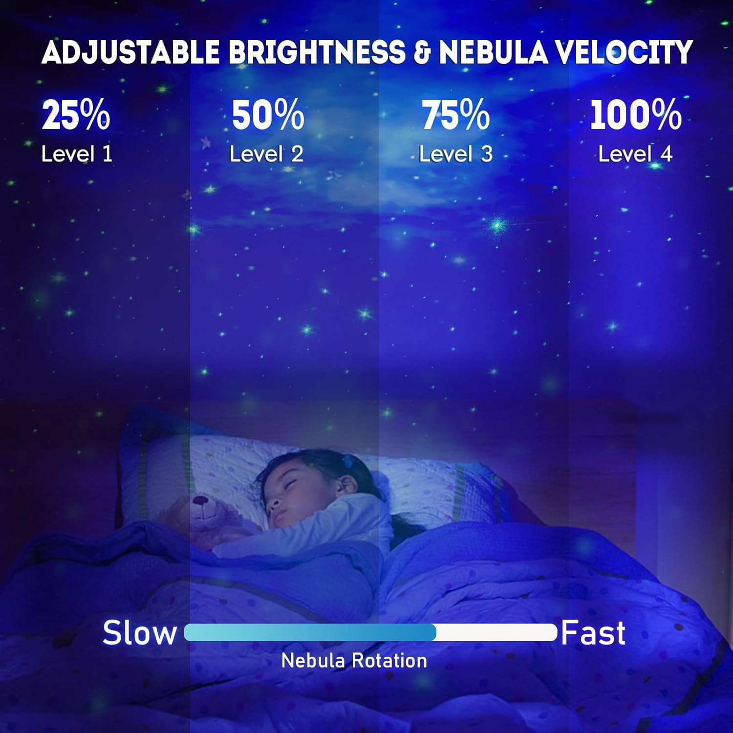 Thumbnail 2 de MOLEKSDAL LED Astronaut Sternenhimmel Projektor