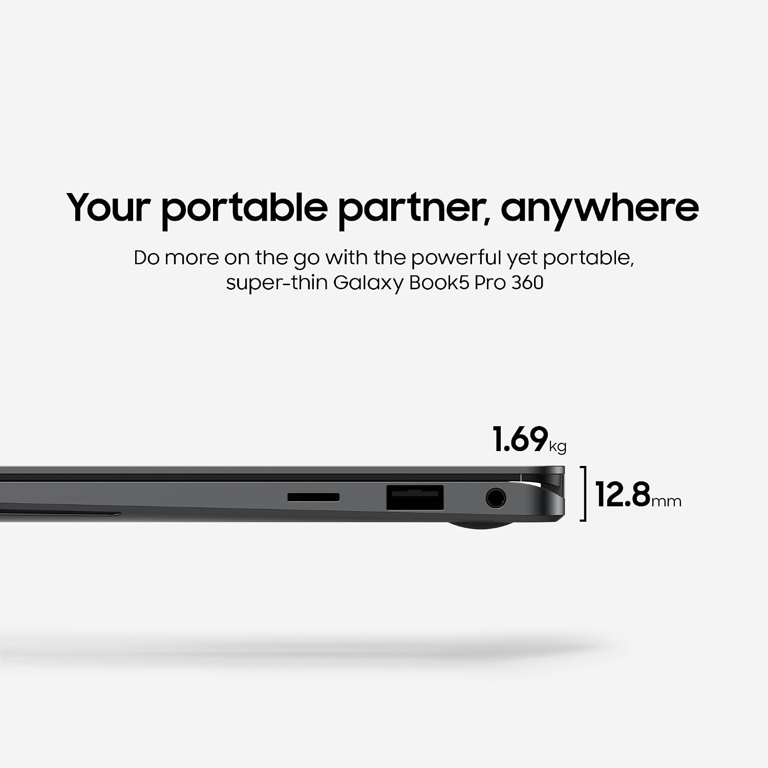 Detalle 2 de Samsung Galaxy Book5 Pro 360 AI Laptop (16-Inch, 2-in-1) with S Pen