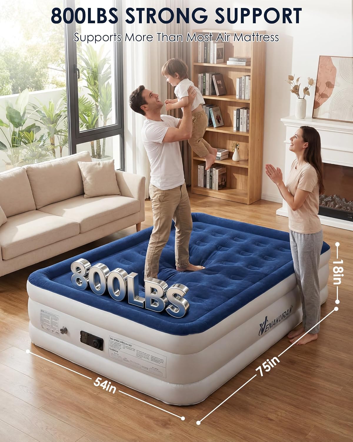 Detalle 2 de Full Air Mattress, 18-Inch