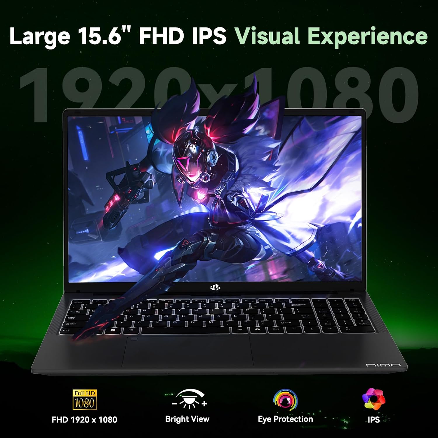 Detalle de NIMO 15.6-Inch Laptop