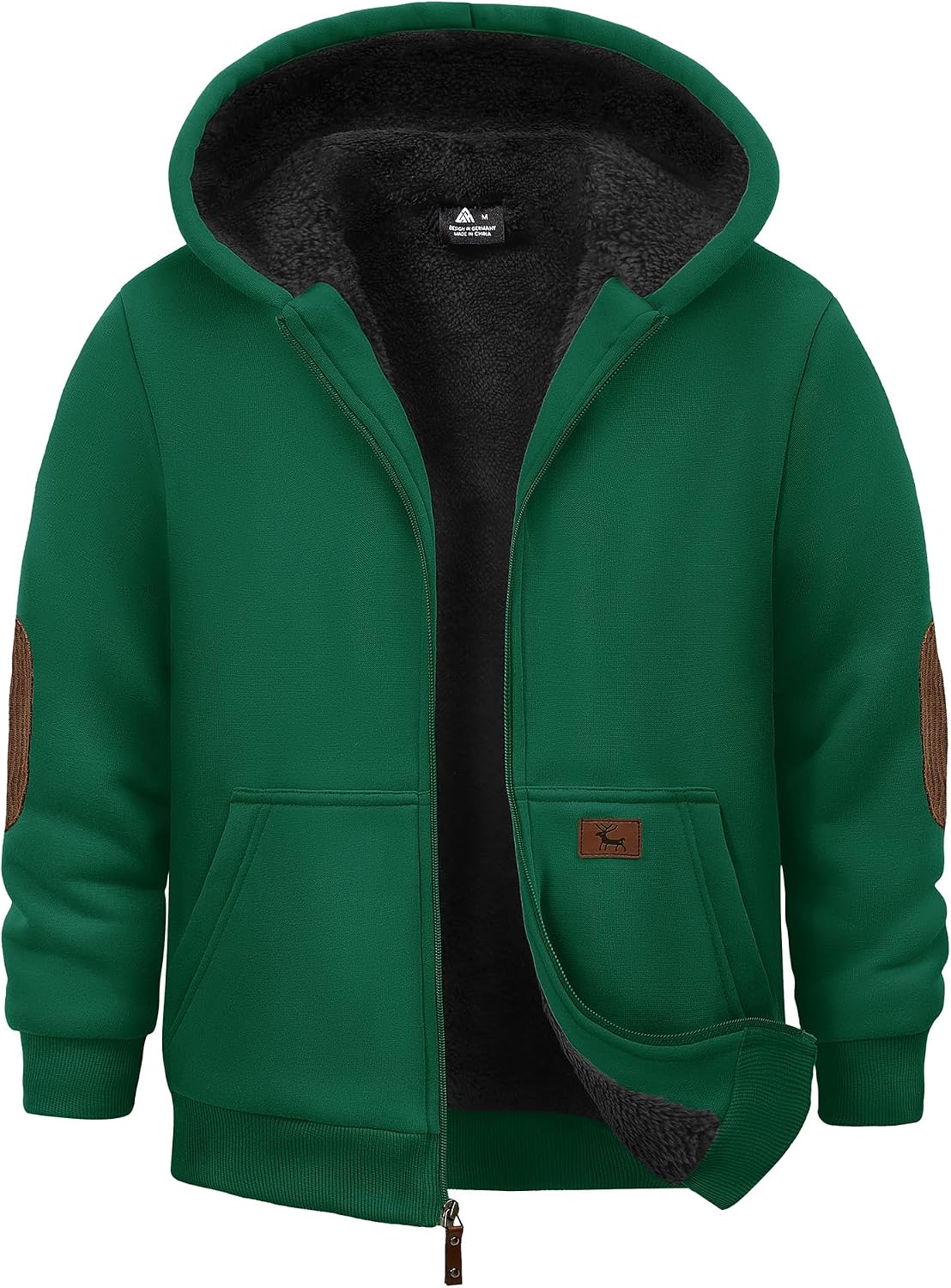 Detalle 2 de Veste polaire à capuche enfant 6-15 ans