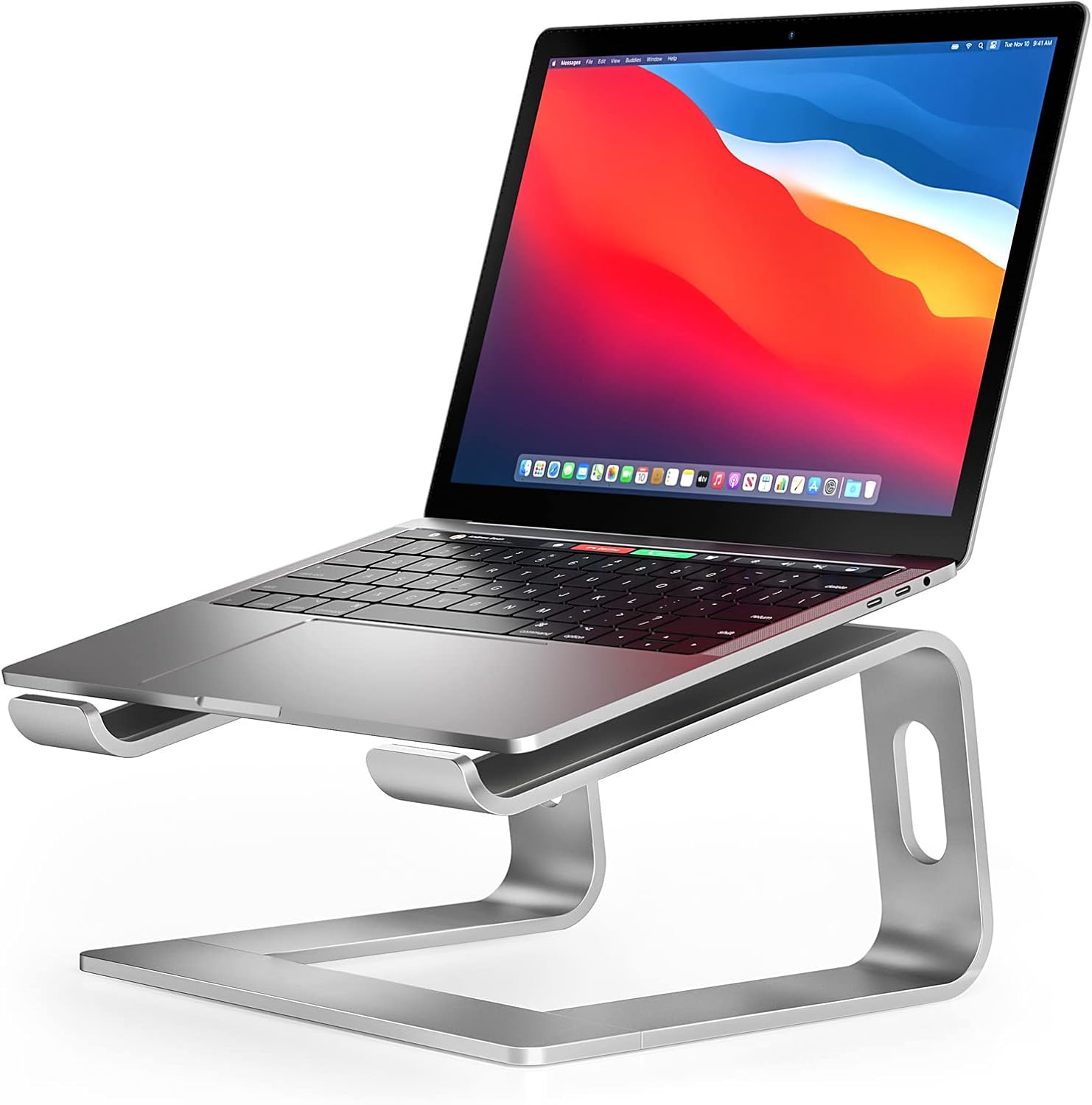 Thumbnail 6 de Nulaxy C3 Laptopständer – abnehmbar, ergonomisch, Aluminium 10–16 Zoll, kompatibel mit Dell/HP/Lenovo u.a., Schwarz