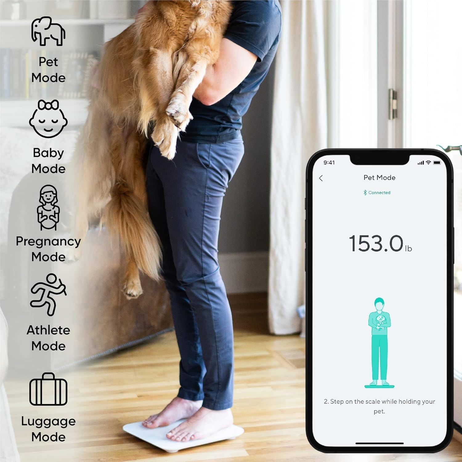 Thumbnail 5 de Wyze Smart Scale X — Digital Bathroom Scale with Comprehensive Body Composition