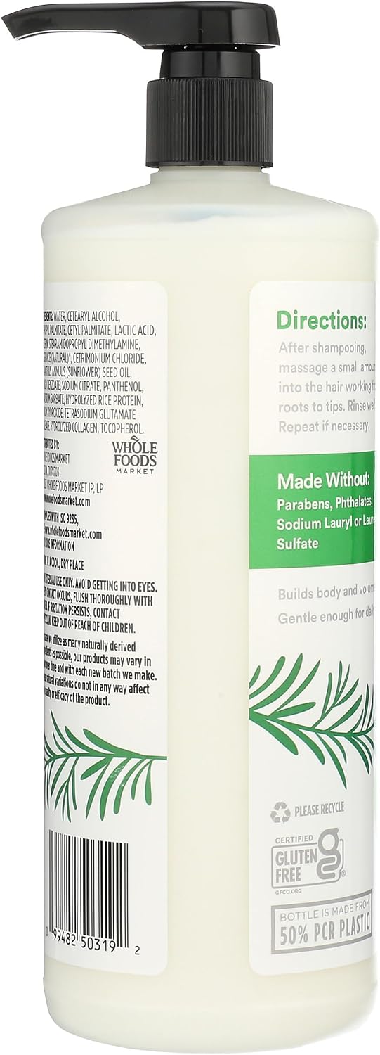 Detalle 2 de 365 by Whole Foods Market Volume & Thickness Conditioner with Rice Protein & Collagen
