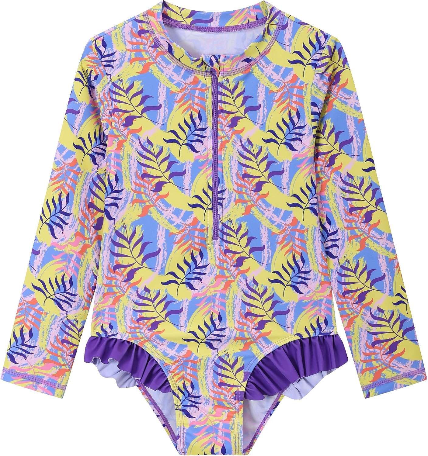 Thumbnail 6 de Girls long sleeve rash guard swimsuit 50+