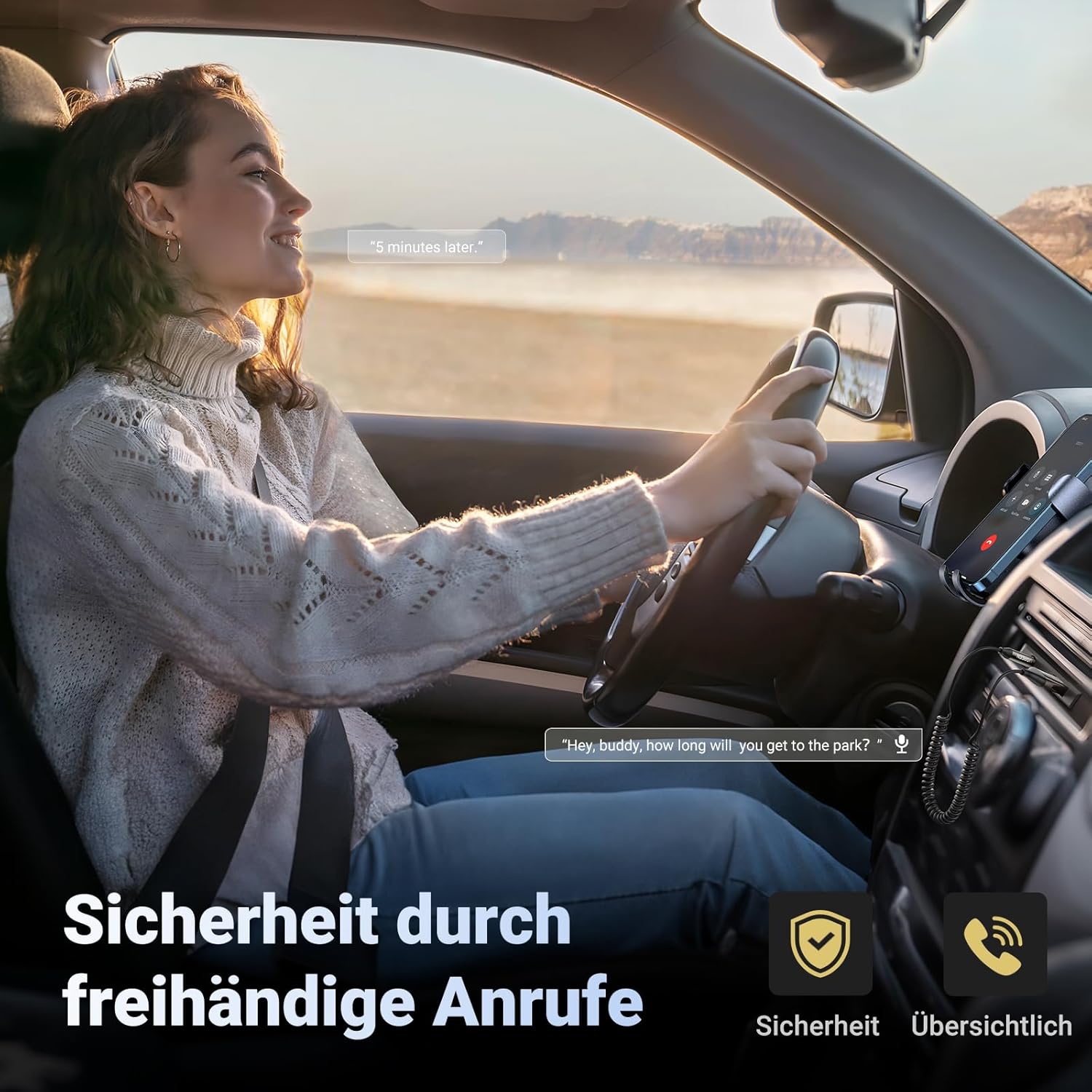 Detalle 2 de UGREEN Bluetooth Adapter 6.0 für Auto