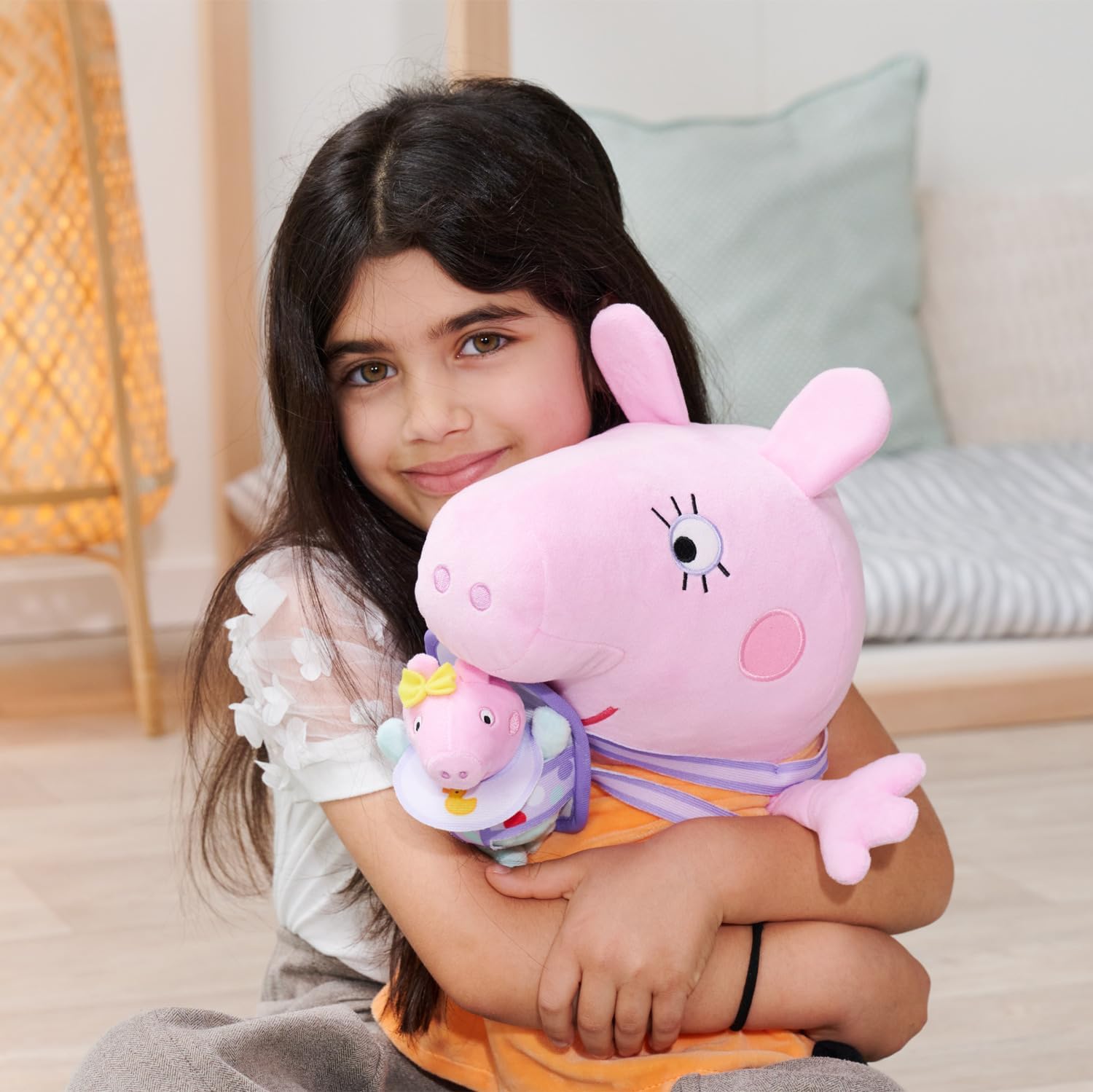 Thumbnail 3 de Simba 109261502 Mummy Pig and Baby Evie Plush Toy, 33 cm
