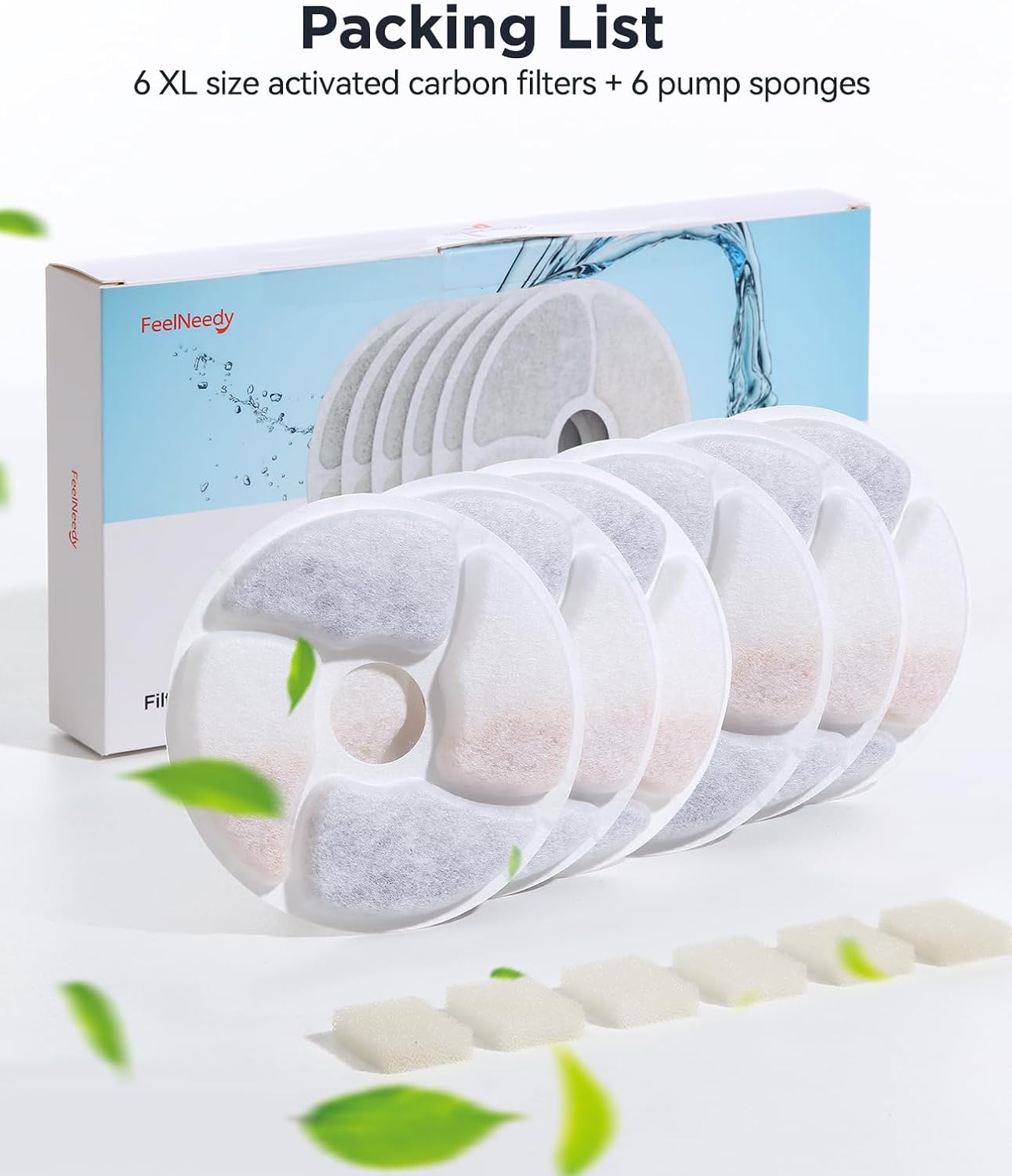 Thumbnail 5 de 6 Pack Filter for Cat Water Fountain 3.5L 🐱