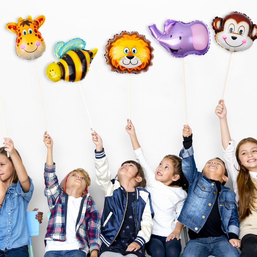 Thumbnail 4 de OSDUE Ballons Animaux Jungle 16 pcs 🎈
