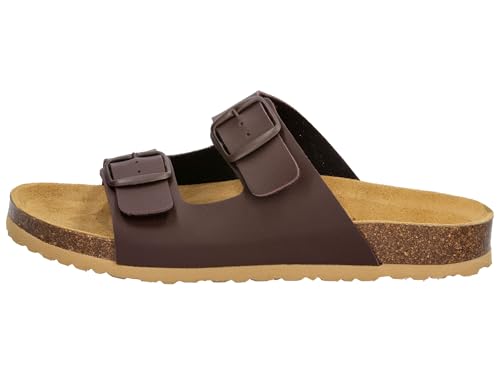 Detalle de Lico Mules Bioline Man pour homme, Marron 1 – Confort et élégance décontractée