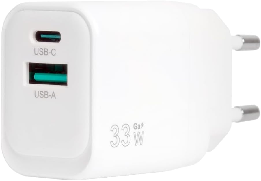 Thumbnail 2 de VulTech CC33-1C1A Chargeur Universel 33W GaN USB-C + USB-A – compact et polyvalent
