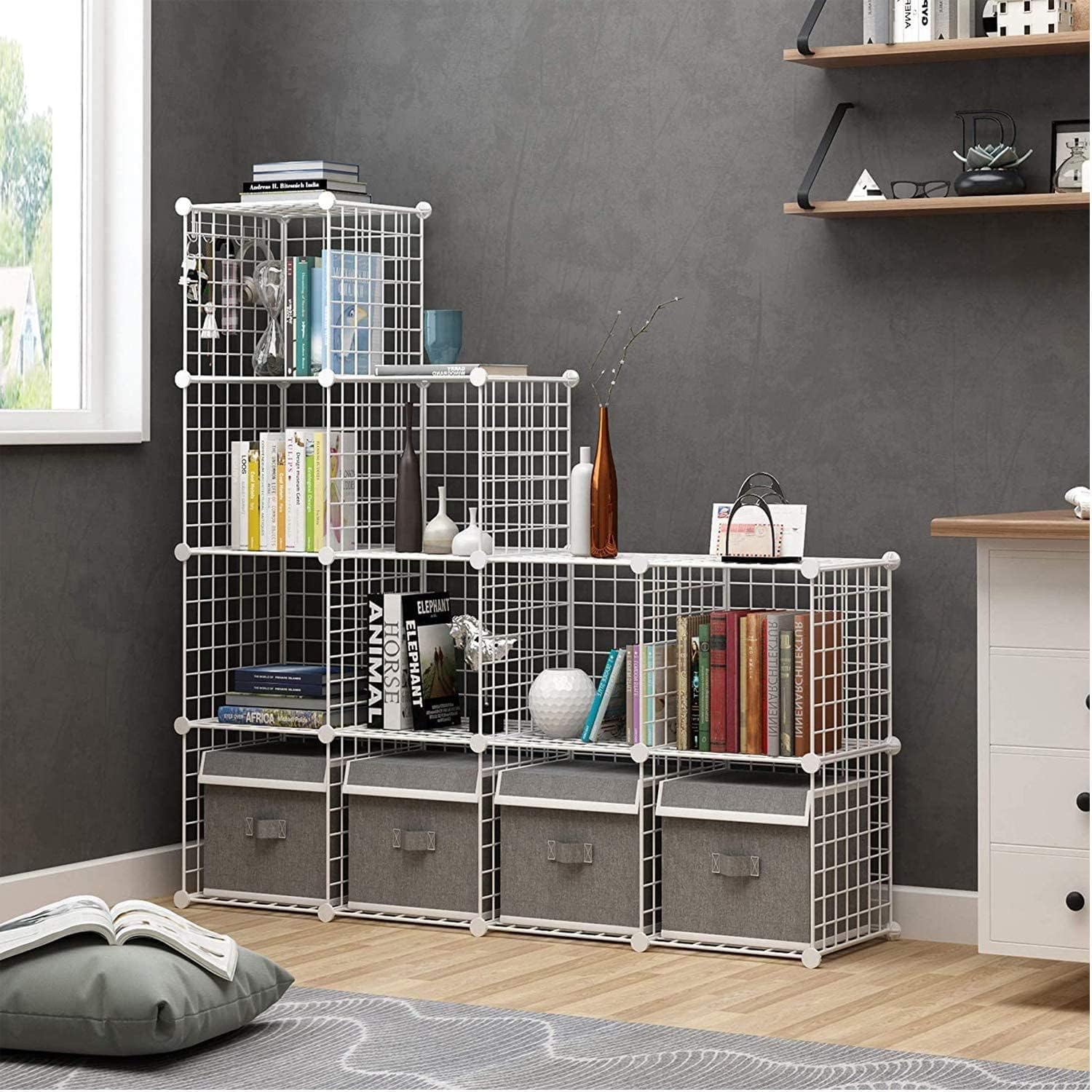 Thumbnail 3 de C&AHOME wire cube storage, 12-cube