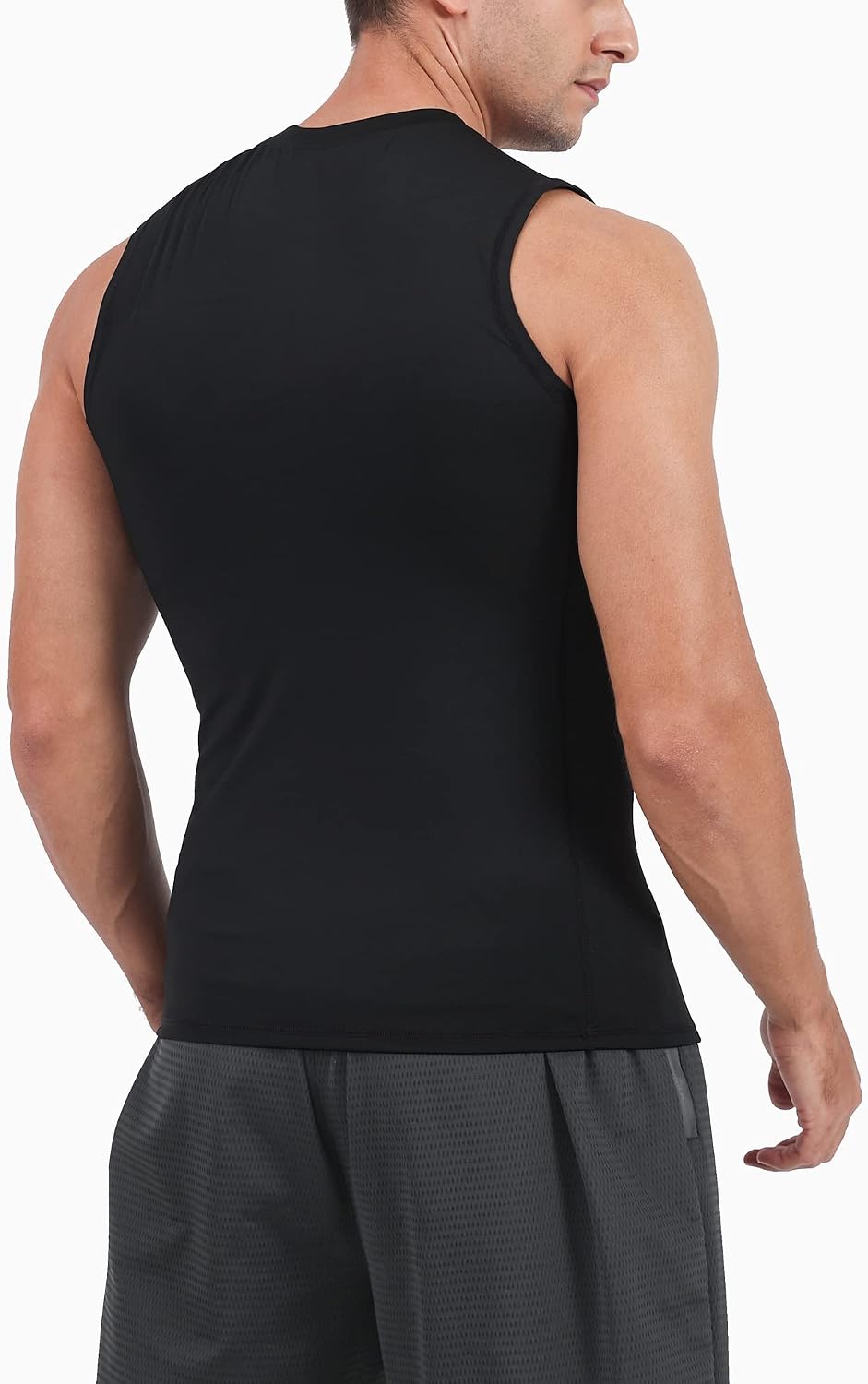 Detalle de HOPLYNN Kompressionsshirt Herren mit Tank 4er Pack