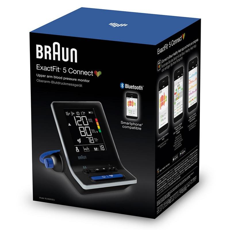 Detalle 2 de Braun BUA 6350: tensiómetro de antebrazo con Bluetooth y memoria dual