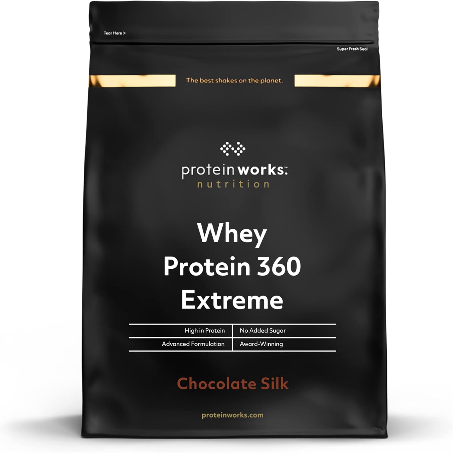 Detalle de THE PROTEIN WORKS Batido Whey 360 Extreme 600 g 🥛