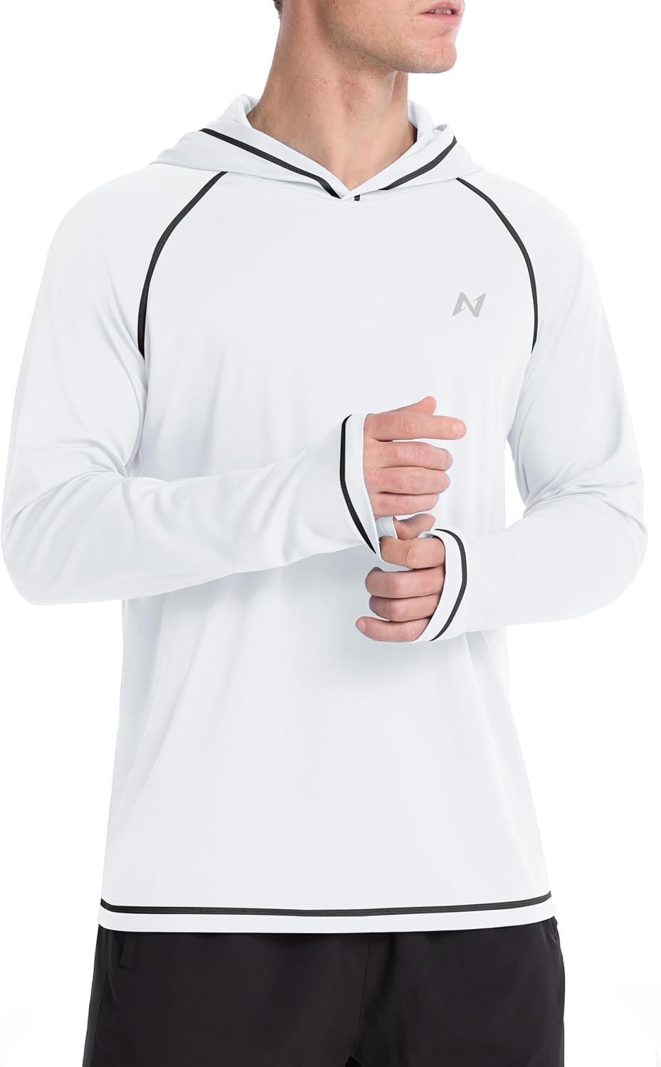 Thumbnail 6 de isnowood Sun Shirt UPF 50+ Men’s Long-Sleeve Fishing Shirt with Hoodie & Rash Guard Protection