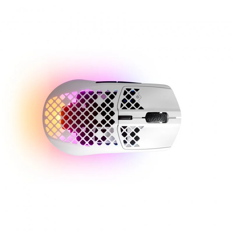 Detalle de SteelSeries Aerox 3 Wireless Blanco