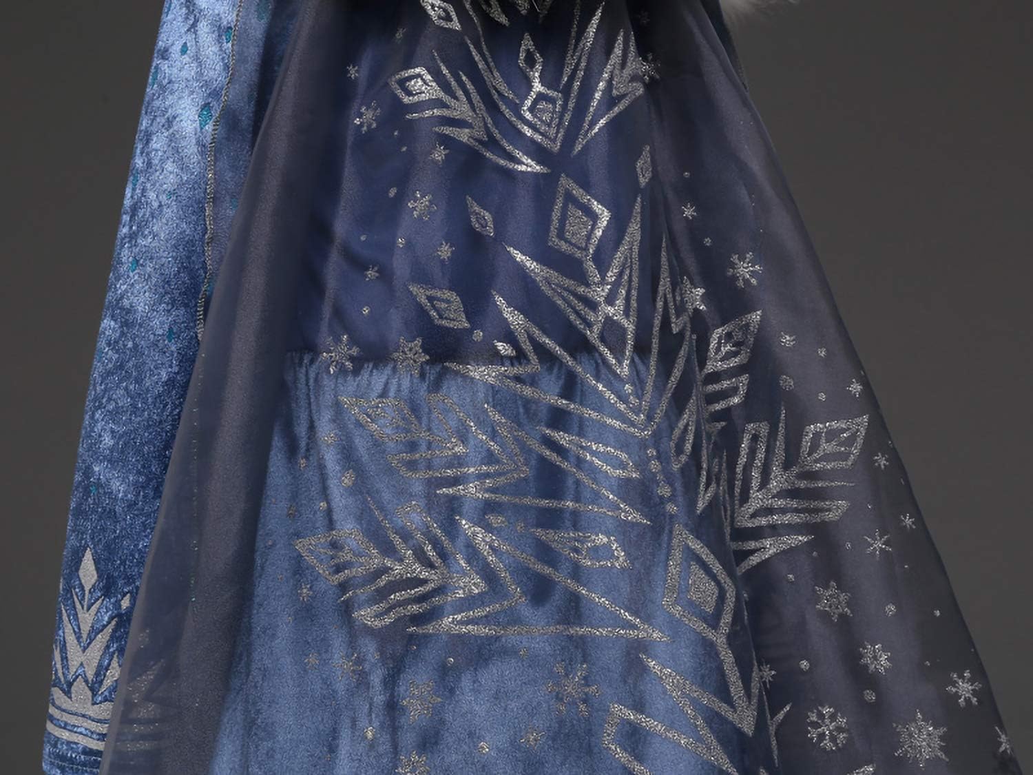 Thumbnail 4 de Eleasica Vestido Elsa Niña Azul
