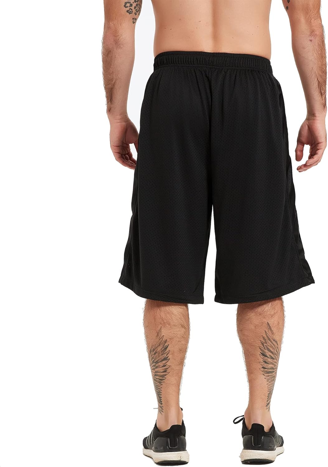 Thumbnail 1 de HQUEC Men's 12" Athletic Shorts: Lightweight, Loose-Fit Basketball Shorts with Pockets