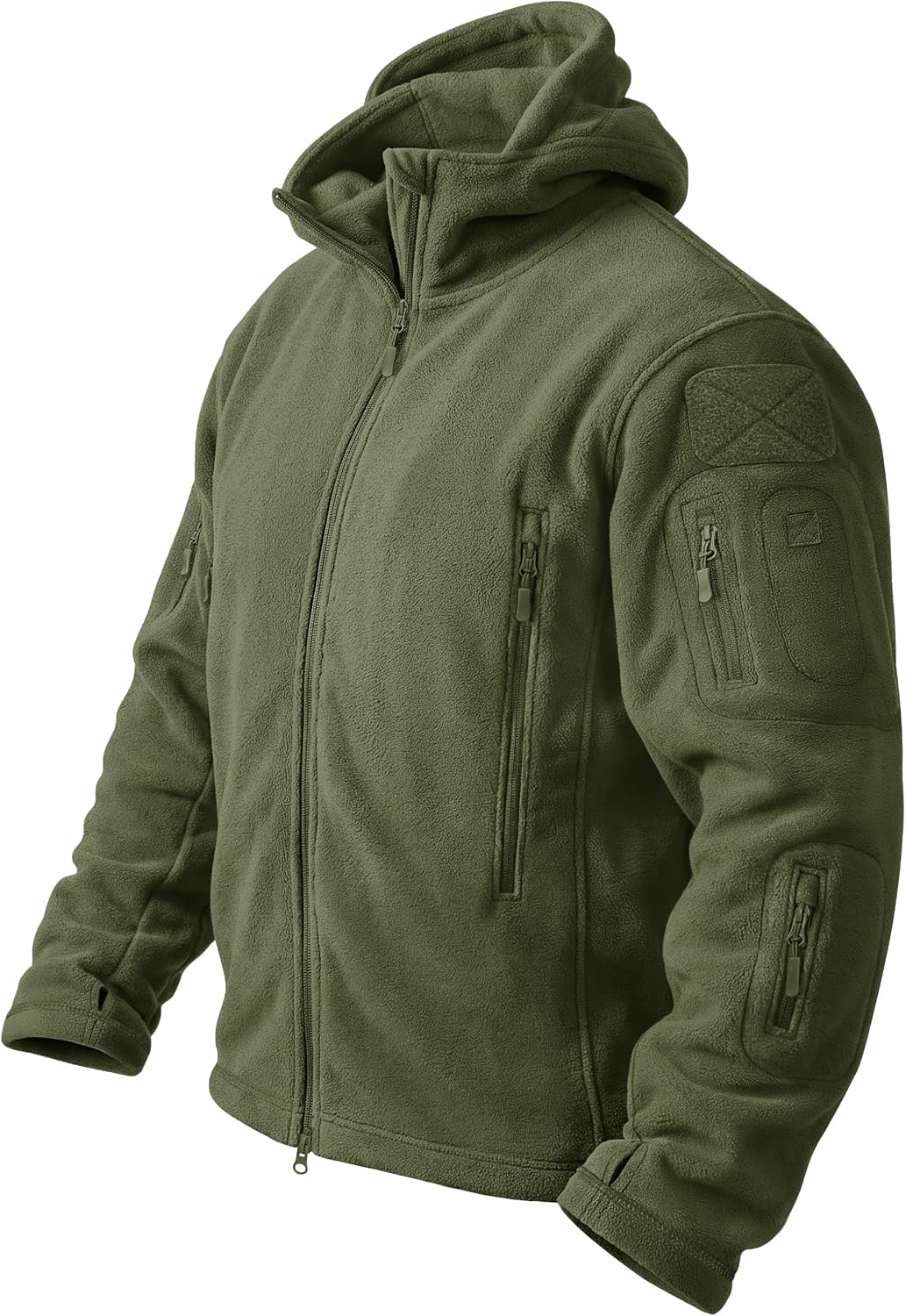 Detalle de CRYSULLY Men's Fleece Jacket, Polyester