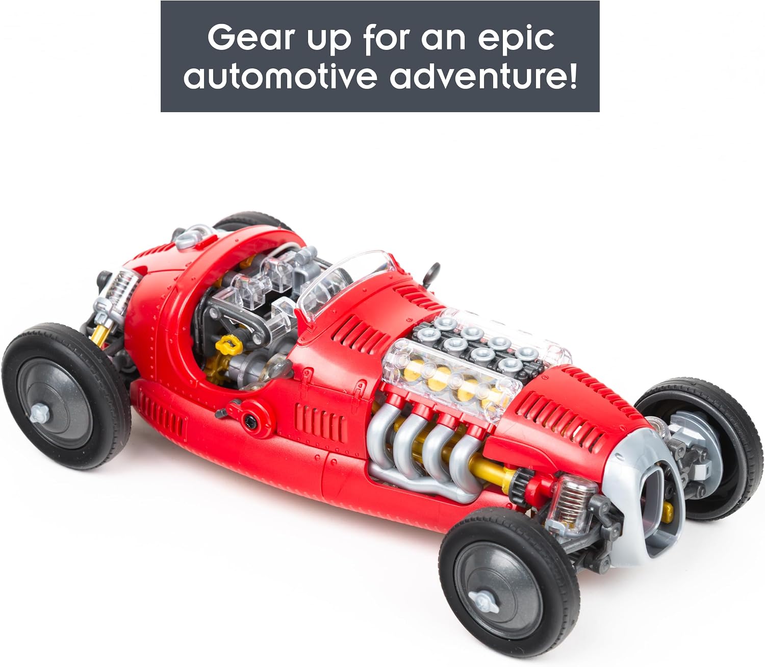 Detalle 2 de Thames & Kosmos Race Car Engineering Set V8