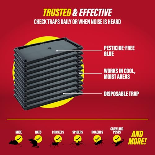 Thumbnail 6 de Catchmaster Rat, Snake and Mouse Traps 10Pk: Odorless, Disposable Glue Traps for Home and Garage