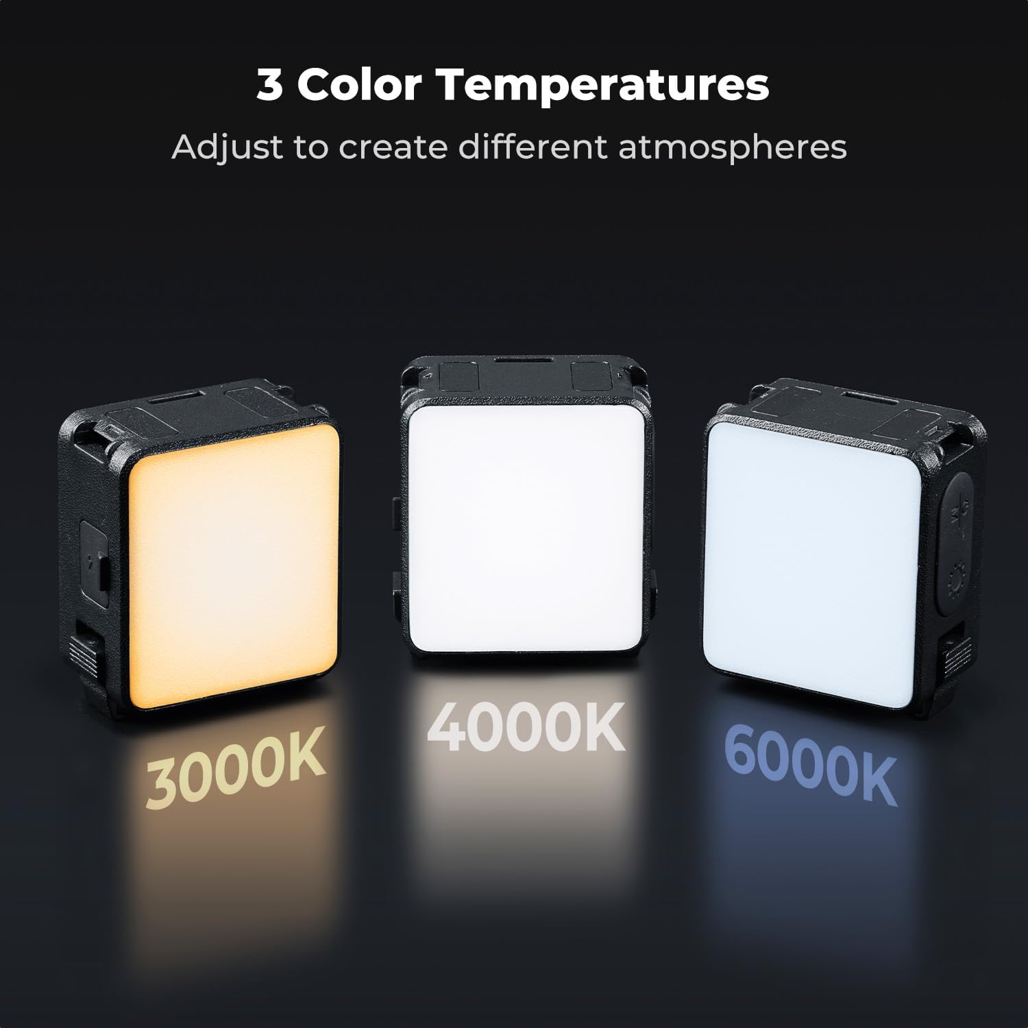 Detalle de K&F CONCEPT Mini Light for Osmo Action 6/Osmo Nano review