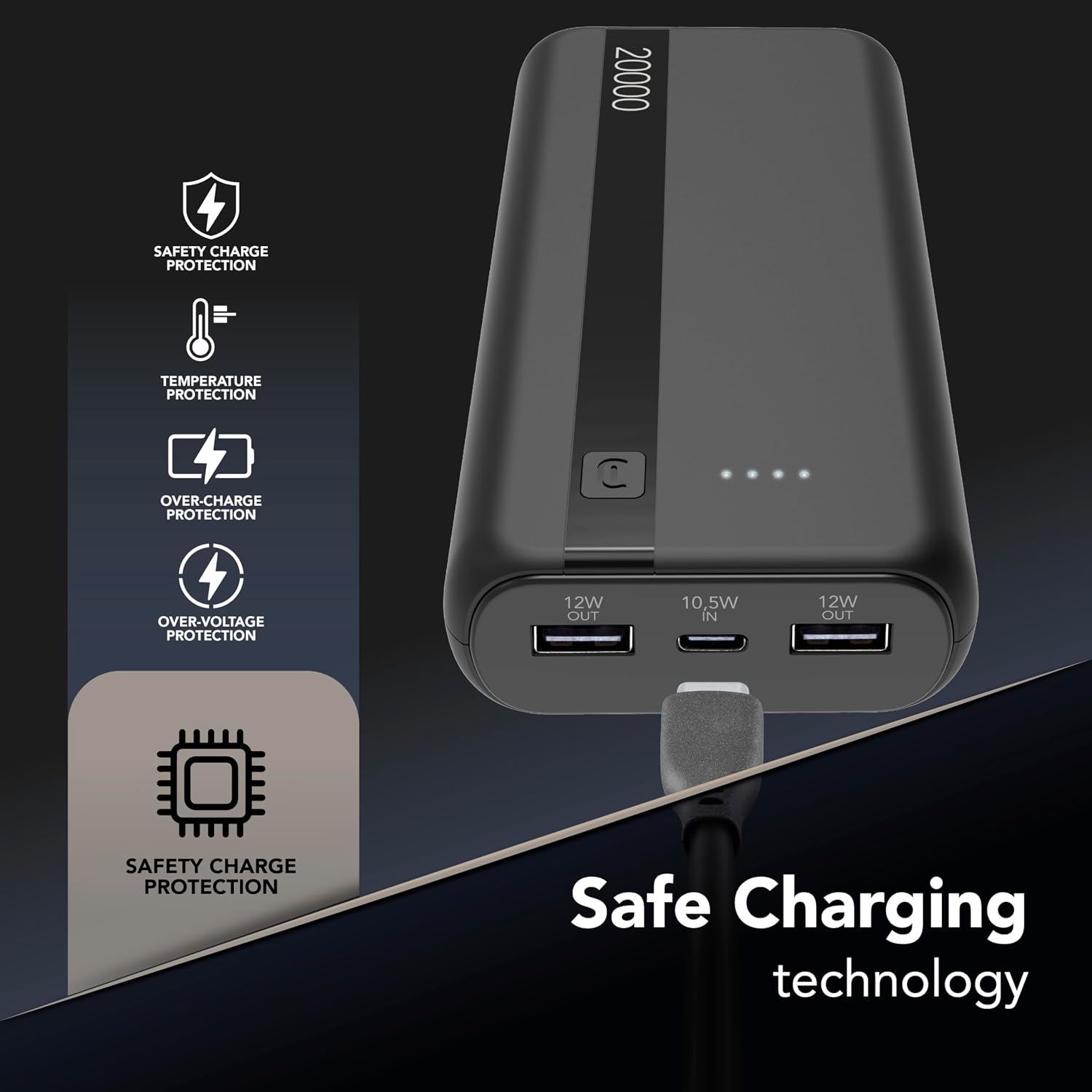 Thumbnail 4 de Cellularline Power Bank 20000 20 000 mAh