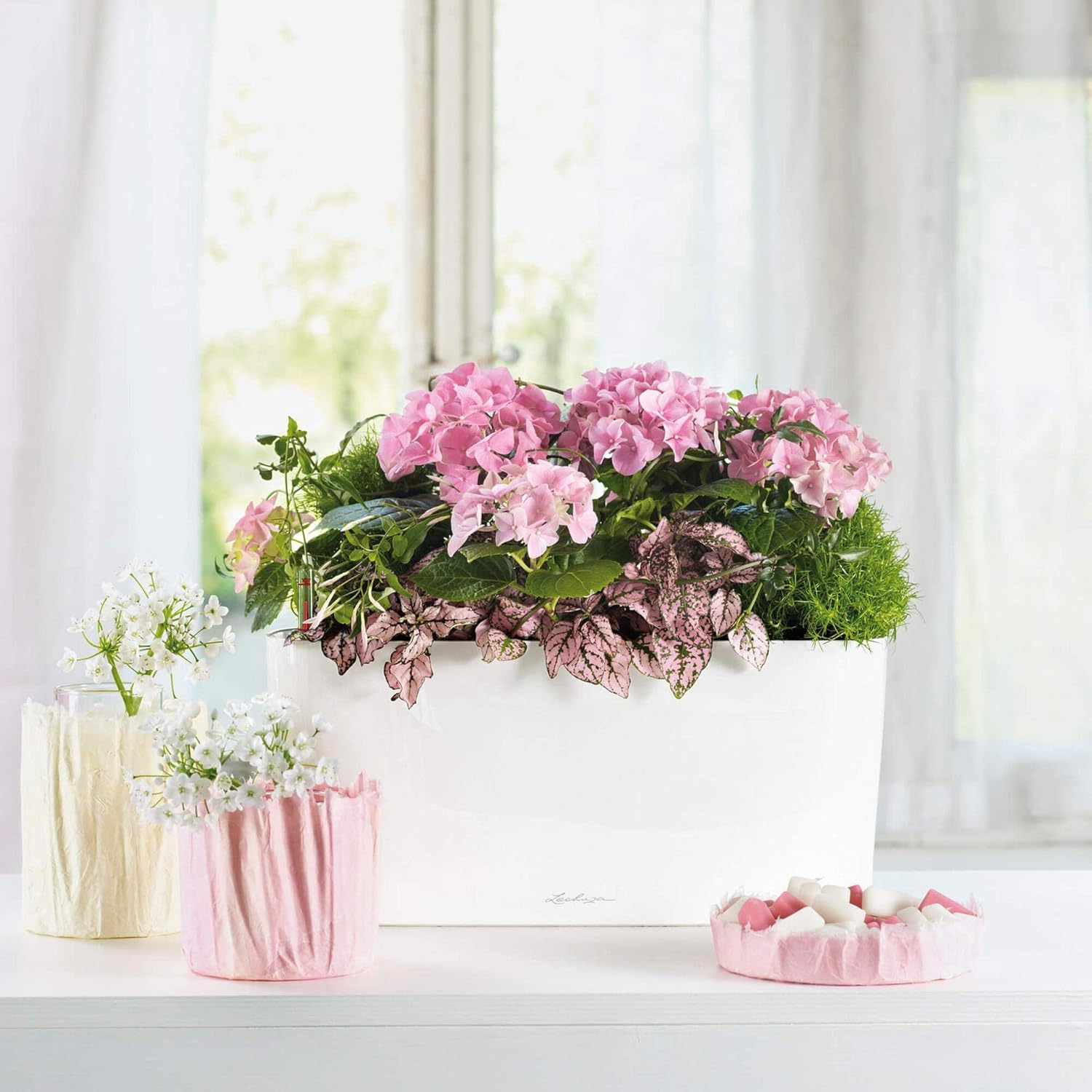 Thumbnail 3 de LECHUZA DELTA 20 bianco lucido 15560