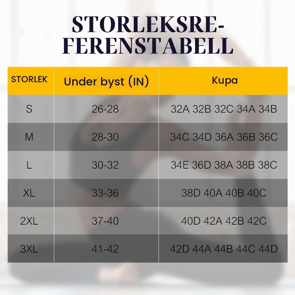Detalle 1 de AUYAO sport-bh för dam med racerback, avtagbar vaddering och högt stöd