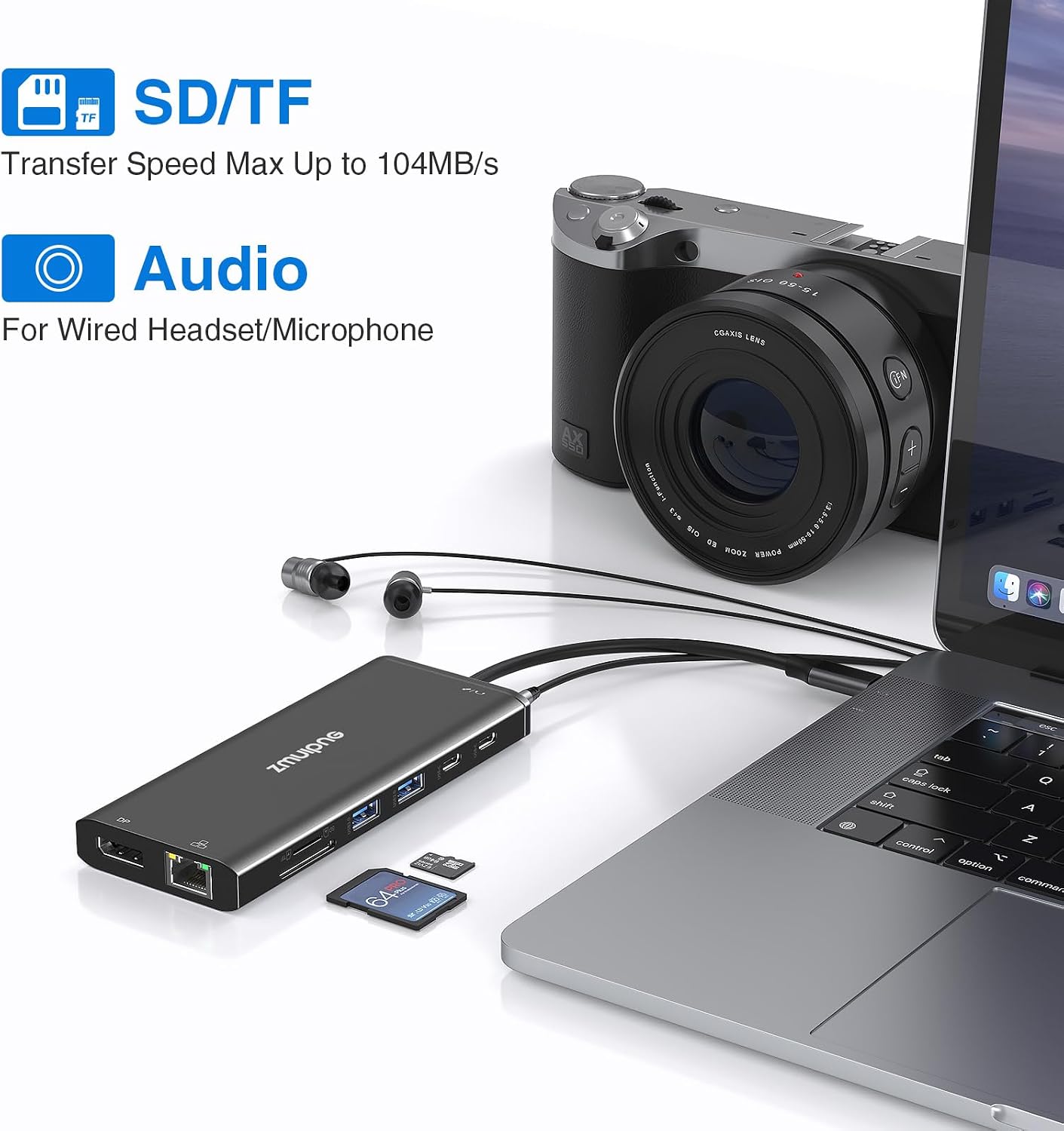 Thumbnail 6 de ZMUIPNG USB-C Dock 14 in 1 100 W